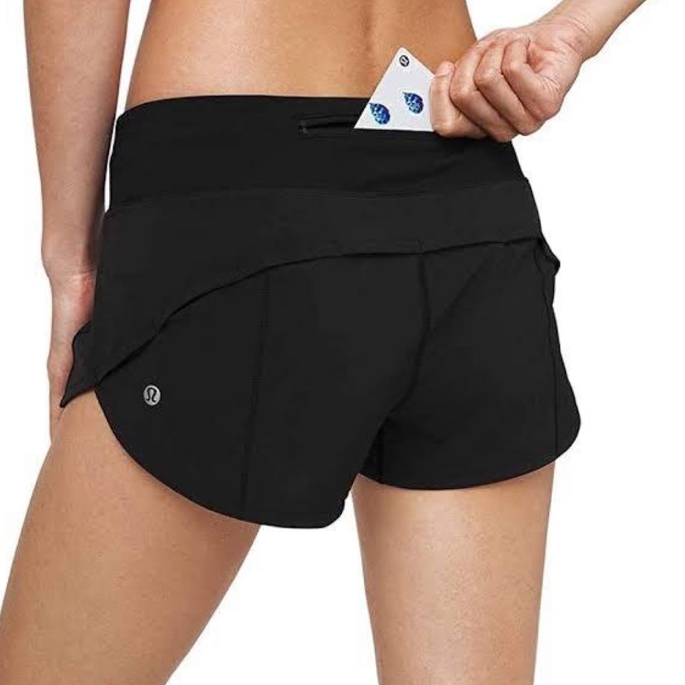 🌺lululemon black shorts 🌺